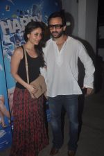 Kareena Kapoor, Saif Ali Khan at Happy Ending screening in Mumbai on 17th Nov 2014